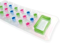 Colchoneta Hinchable, Vasos Transparente/Mirilla 188x71 cm