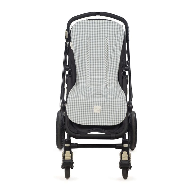 Colchoneta silla Walking Mum Praliné Vichy Matcha