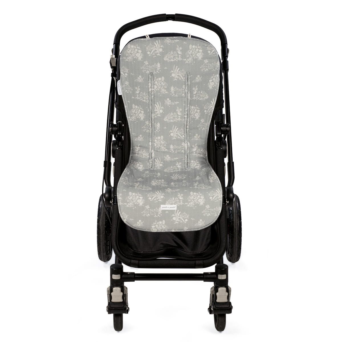 COLCHONETA VERANO TOILE DE JOUY FOREST VERDE