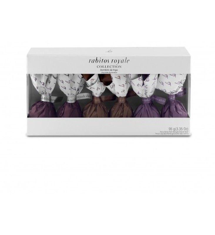 Colección rabitos royale  6 bombones rabitos royale