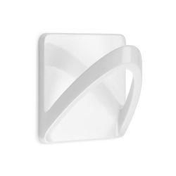 Colgador Adh. Res. Agua.. 1 Unidades Blanco