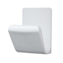 Colgador Adhesivo. Plastico.Blanco 1unidades