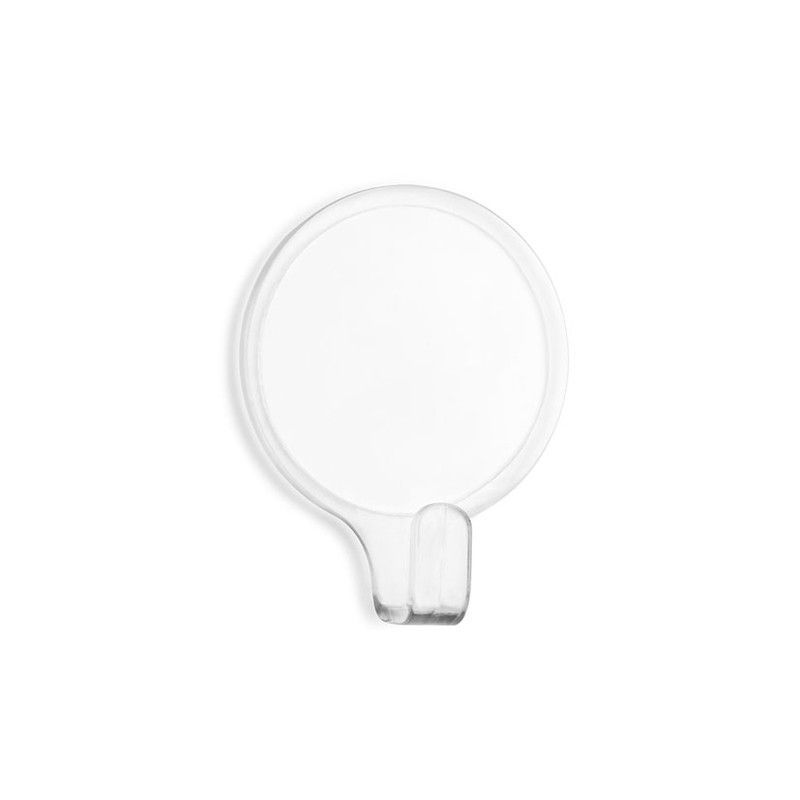 Colgador Adhesivo. Transpar. 2 Unidades