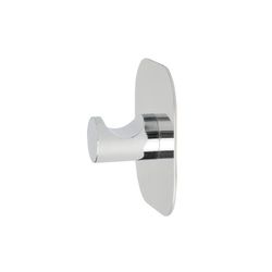 Colgador Individual de Acero Inoxidable, 5,5x5,5x2,5cm