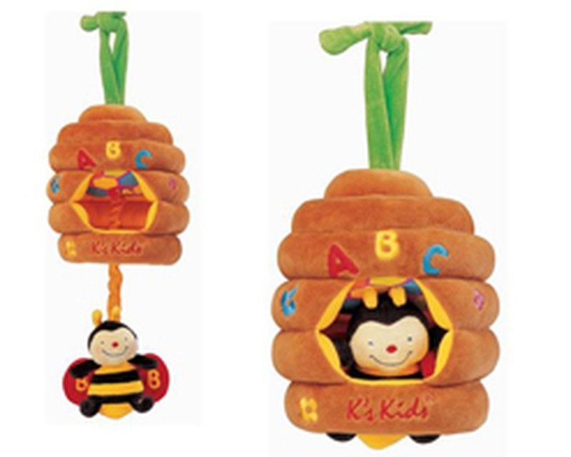 Colgador musical abeja