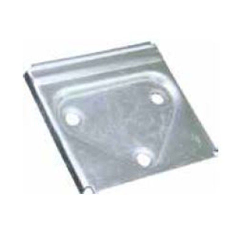 Colgador para muebles Placa Colgador 50X50 Mm. Cincado.