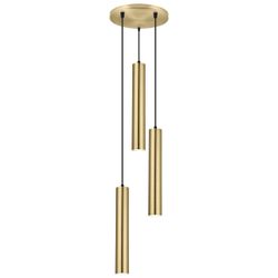 Colgante 3L. Antia Laton 3 X 40W E-14