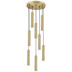 Colgante 8L. Antia Latón 8 X 40W Gu-10