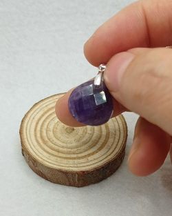 Colgante Amatista facetado