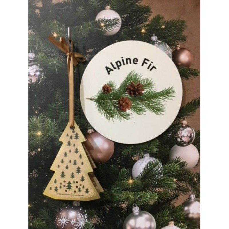 Colgante Árbol Papel+Ardilla 2,5X8,5Xh11,5Cm (2U)