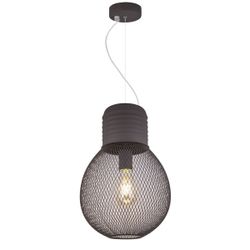 Colgante Austin Marron 1 X 60W E-27