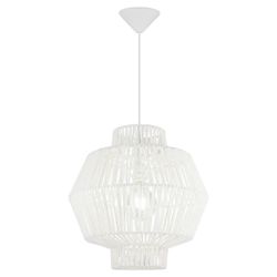 Colgante Balbec Blanco 1 X 60W E-27