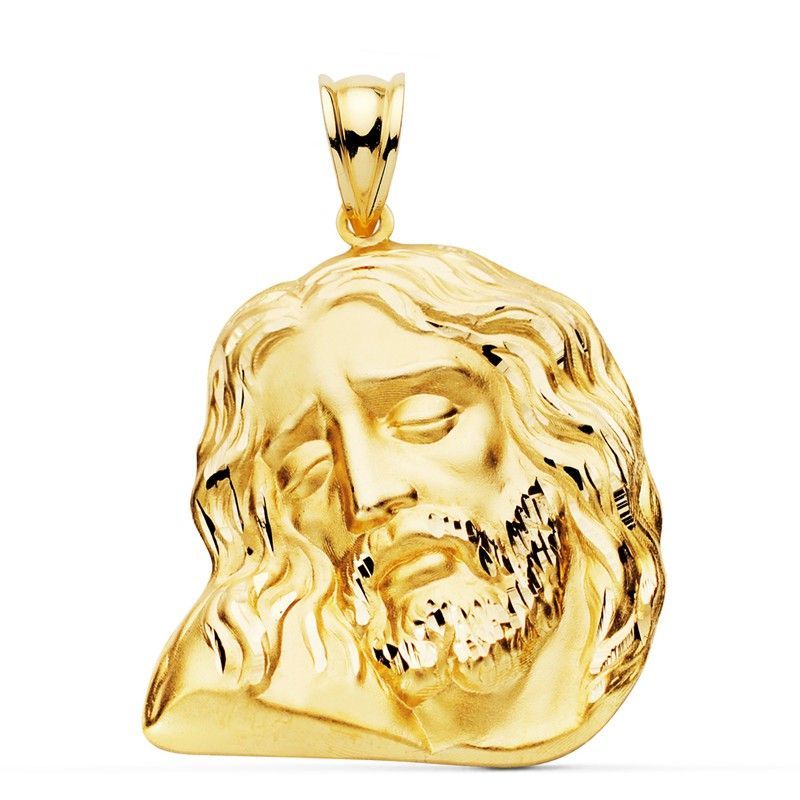 Colgante Cabeza de Cristo Oro 18kts 42x35mm 26000410