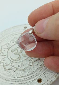 Colgante Cuarzo cristal de roca