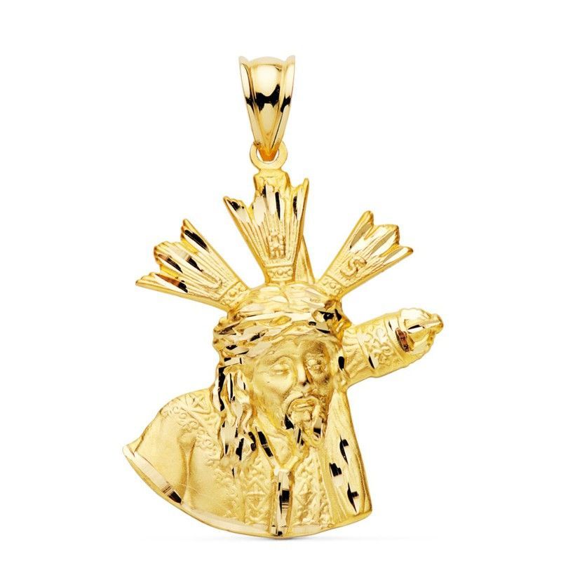 Colgante Gran Poder Oro 18kts Silueta 28x24mm P7145-330