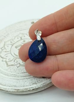 Colgante Lapislázuli facetado