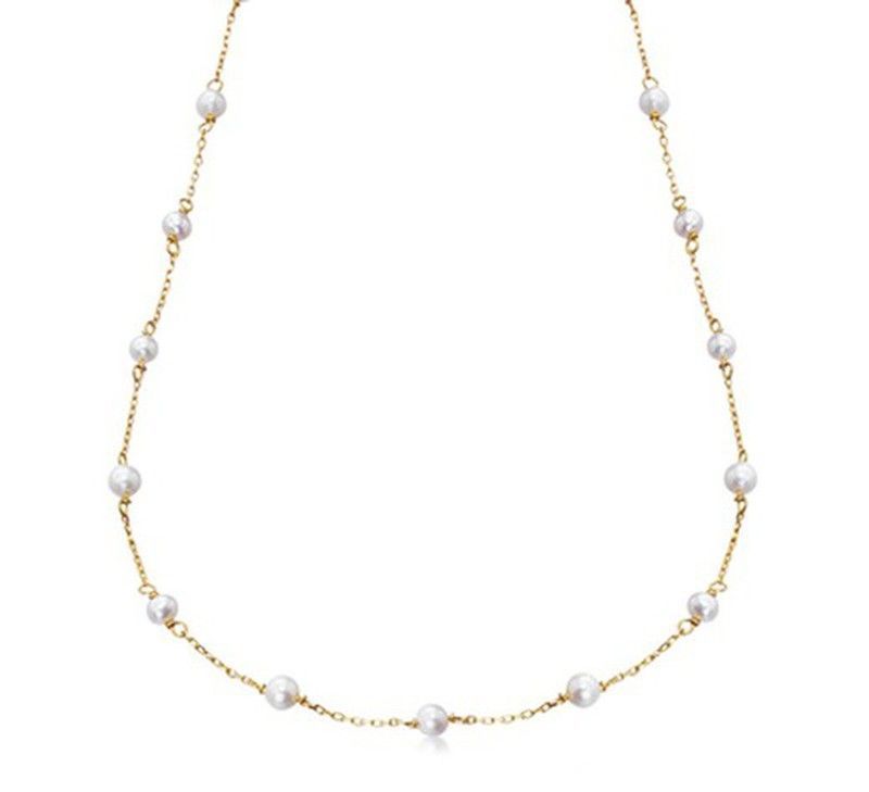 Colgante LECARRÉ de oro amarillo y perlas. GD065OA-00