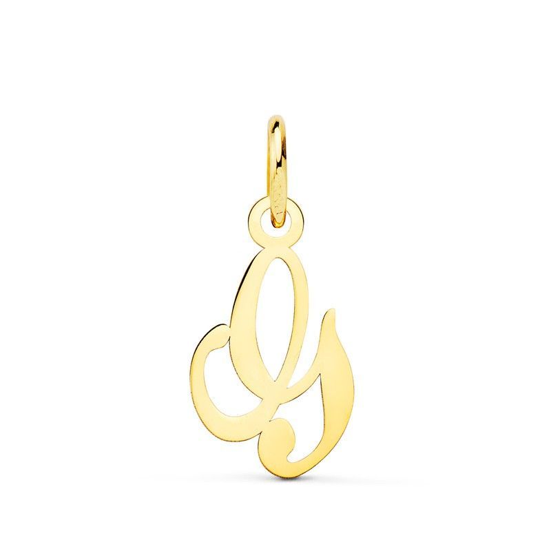 Colgante Letra G Oro 18kts 16224-G