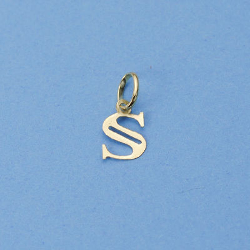 Colgante Letra S Oro 18kts 16221-S