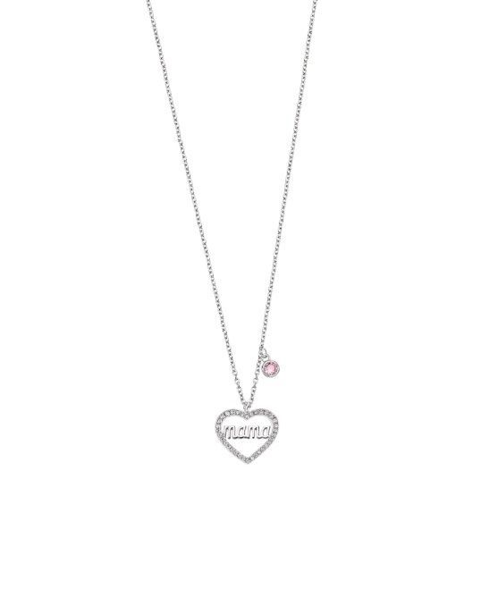 Colgante Lotus silver Heart Mom