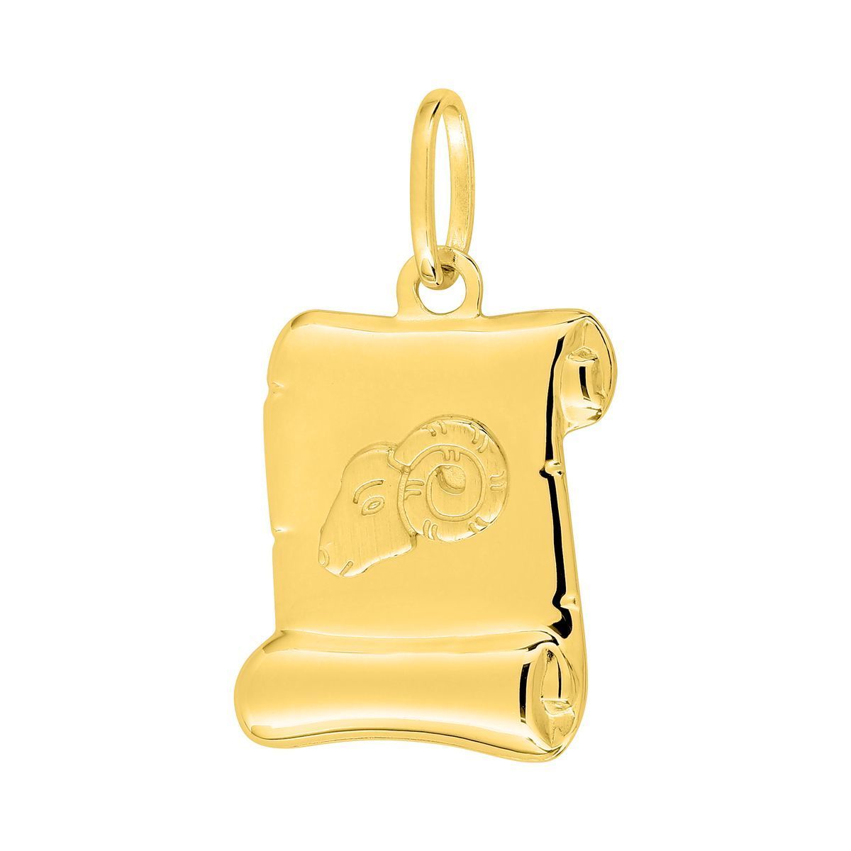 Colgante Metal Chapado Oro Argyor MRM Mujer (CH)136442.1 Zodiaco Pergamino Aries