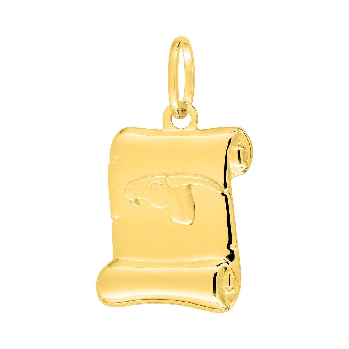 Colgante Metal Chapado Oro Argyor MRM Mujer (CH)136442.10 Zodiaco Pergamino Capricornio