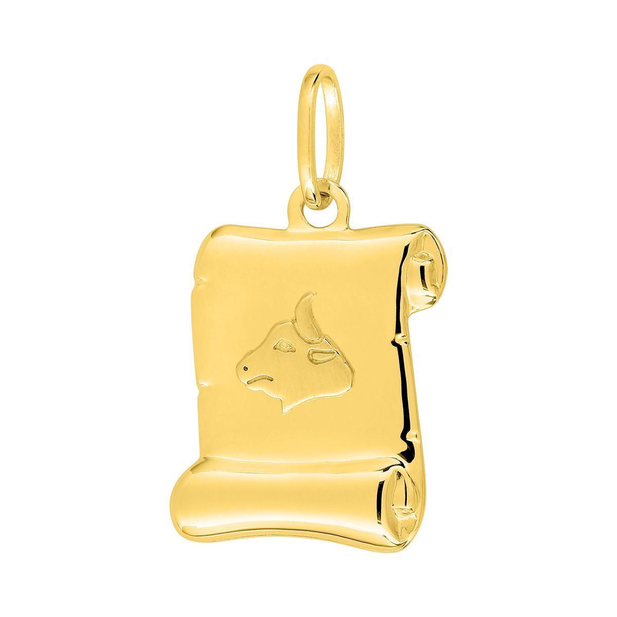 Colgante Metal Chapado Oro Argyor MRM Mujer (CH)136442.2 Zodiaco Pergamino Tauro