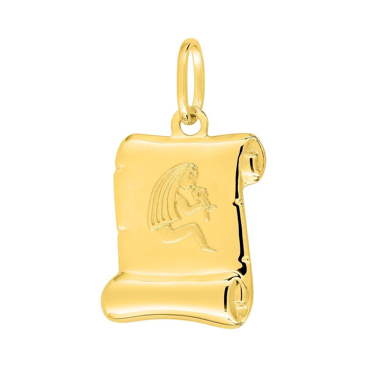 Colgante Metal Chapado Oro Argyor MRM Mujer (CH)136442.6 Zodiaco Pergamino Virgo