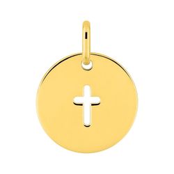 Colgante Metal Chapado Oro Argyor MRM Mujer (CH)136452 Cruz Calada