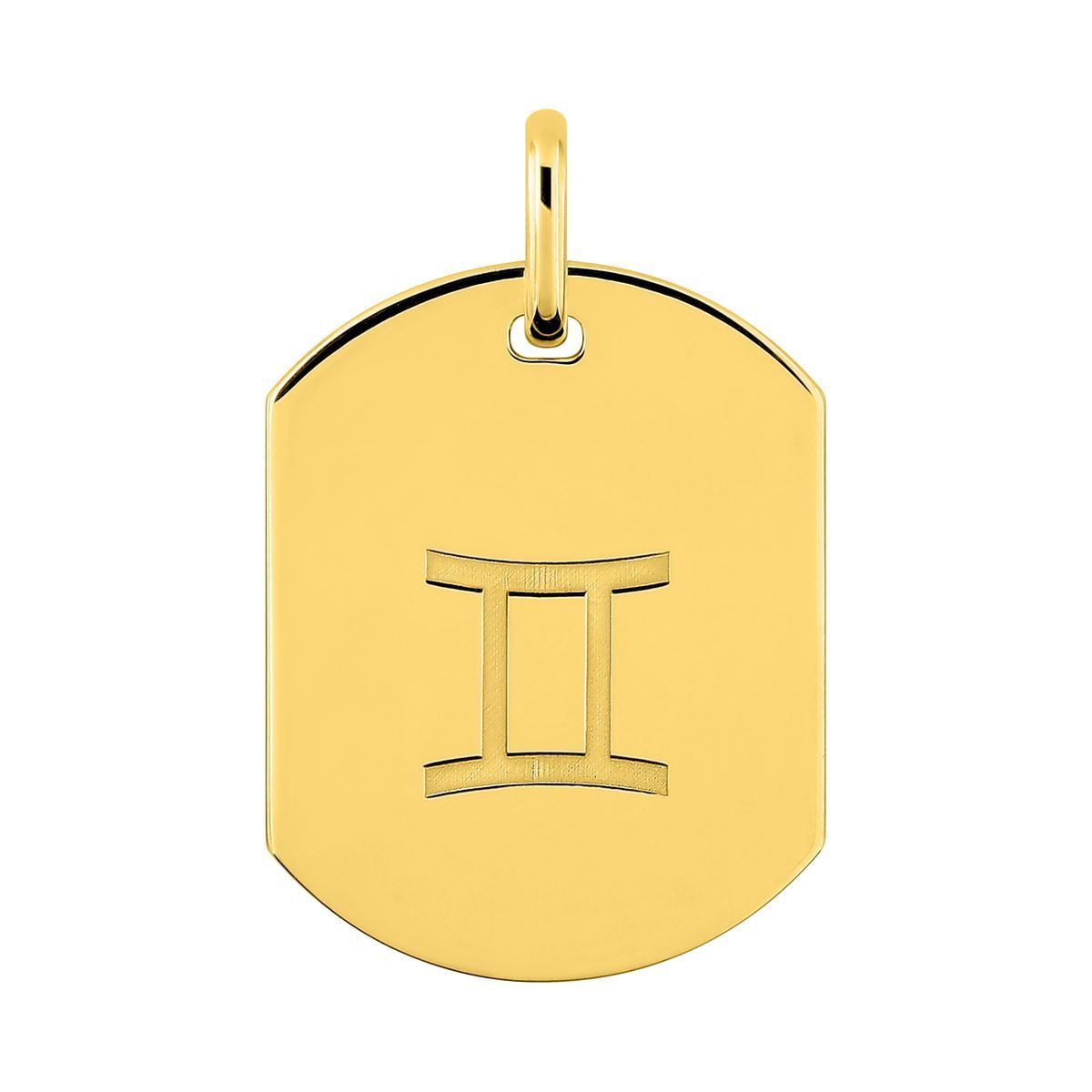 Colgante Metal Chapado Oro Argyor MRM Mujer (CH)136471.3 Zodiaco Géminis