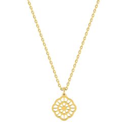Colgante Metal Chapado Oro Argyor Mujer (CH)132769 Atrapa Sueños En Brillo