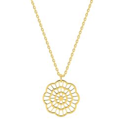 Colgante Metal Chapado Oro Argyor Mujer (CH)132770 Atrapa Sueños En Brillo