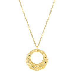 Colgante Metal Chapado Oro Argyor Mujer (CH)132773.1 Aro Circonitas