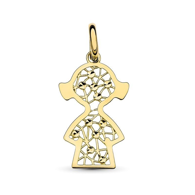 Colgante Niña Oro 18kts 03000048