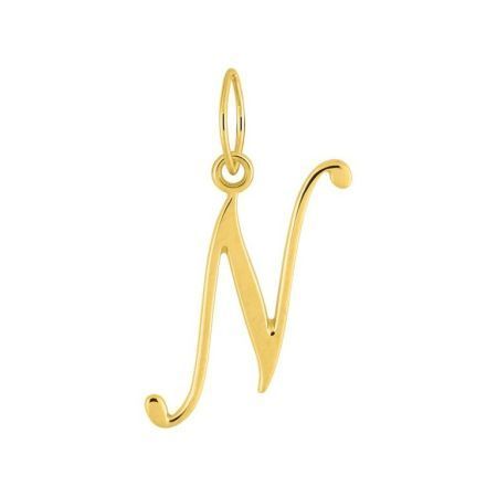 Colgante Oro 18kts (18)2930N Letra N