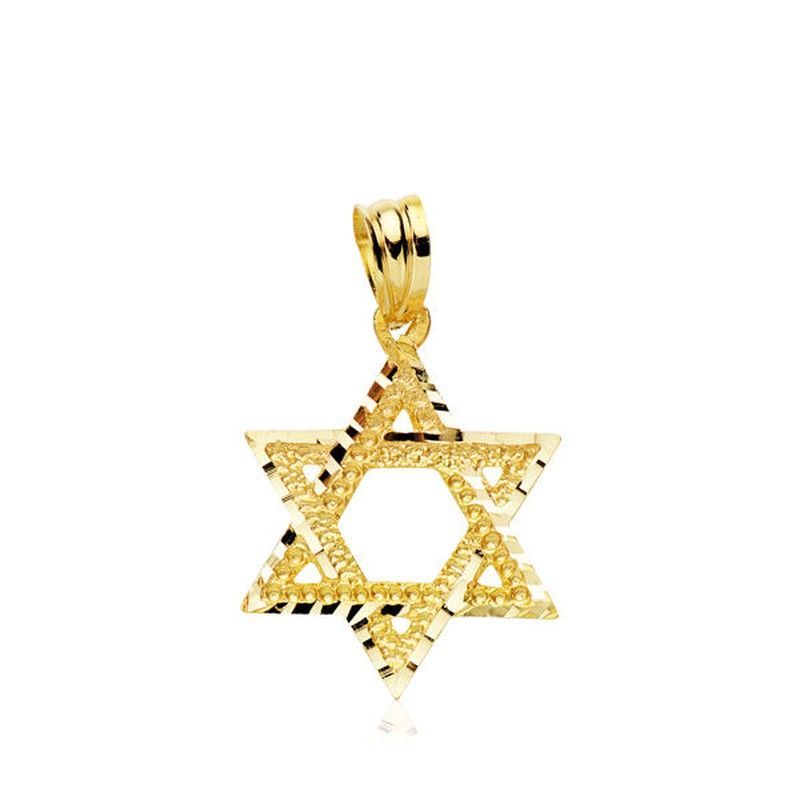 Colgante Oro 18kts Estrella de David 22x17mm 24000174