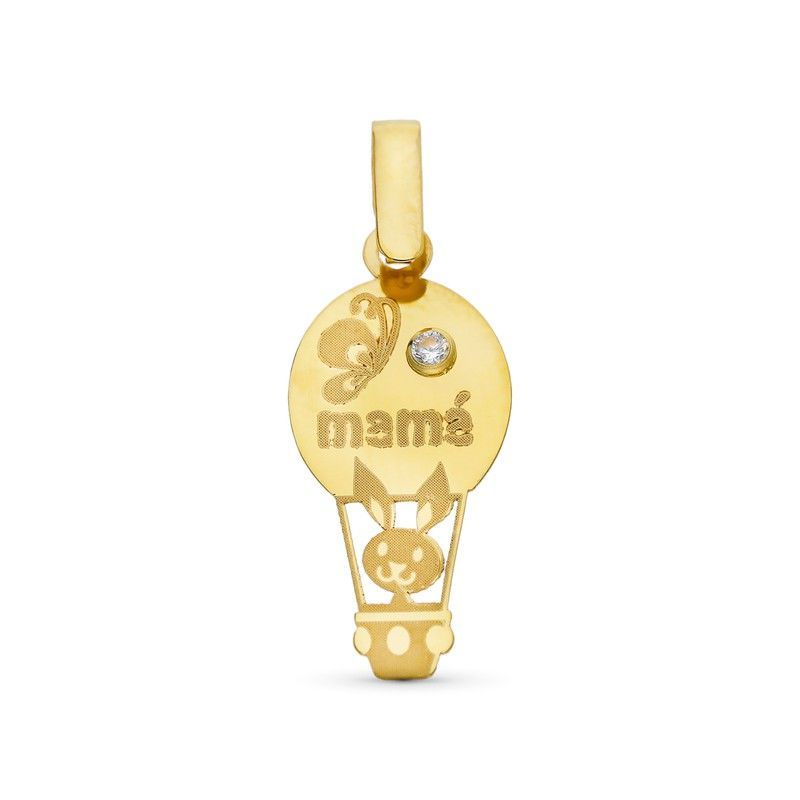 Colgante Oro 9kts 20x10mm 9K16570 Mamá