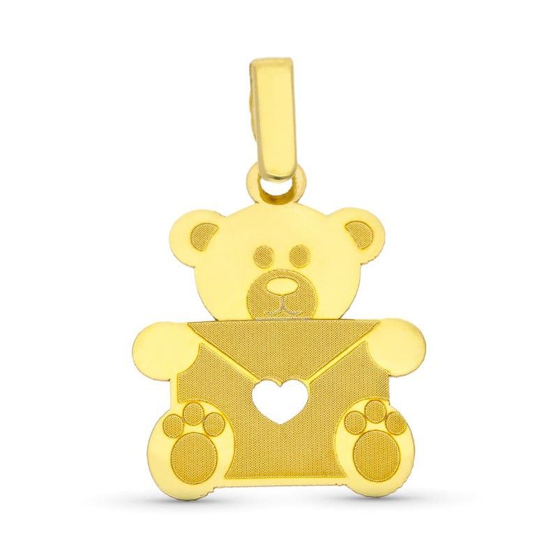 Colgante Oro 9kts 20x16mm 9K16551 Oso