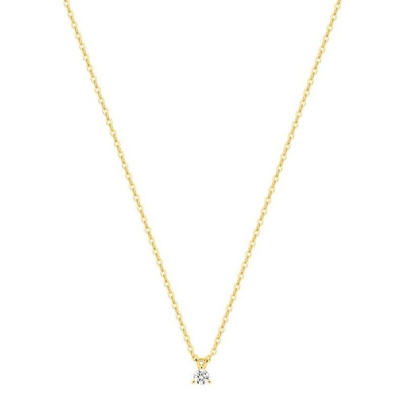 Colgante Oro 9kts Argyor-MRM (9)9KLGD059Y Diamante F-VS SYNT 0.05CT