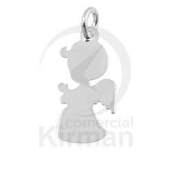 Colgante Plata 072282 Angel Niña 9x17mm