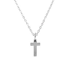 Colgante Plata 072330 Cruz 12mm