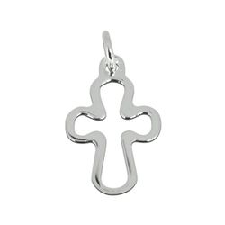 Colgante Plata 072332 Cruz Calada 18mmmm