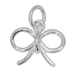 Colgante Plata 072334 Lazo Liso 10x10mm