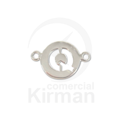 Colgante Plata 72158 Entrepieza Letra Q 16,0mm