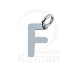 Colgante Plata 72262 Letra F 4,7mm x 8mm