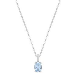 Colgante Plata Argyor MRM Mujer (AG)332798.6 Circonitas Azul Cielo Bicolor Blancas