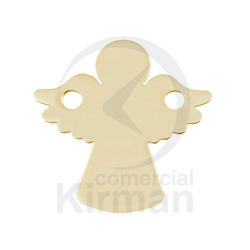 Colgante Plata Dorada 073024 Entrepieza Ángel 23x13mm