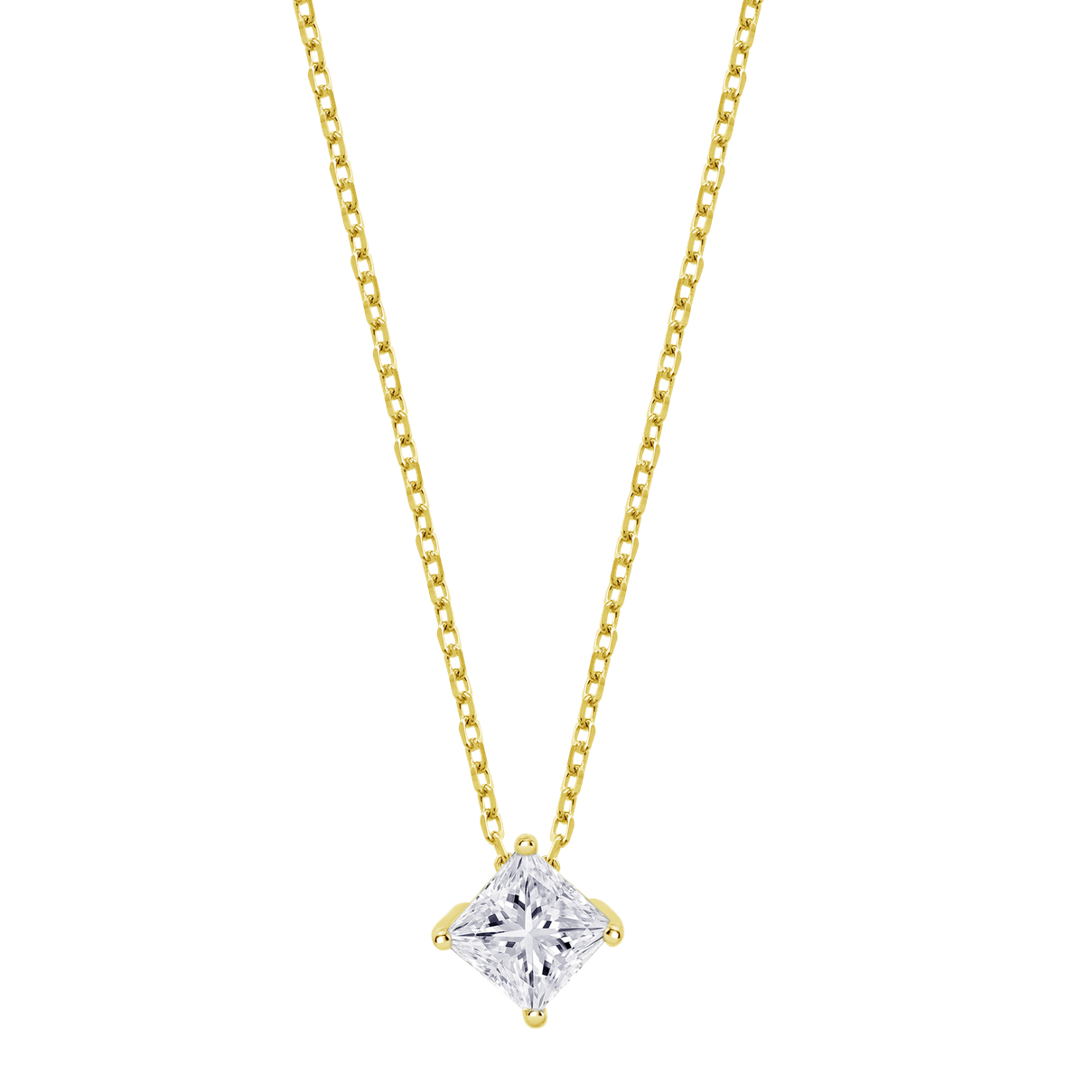 Colgante Plata Dorada Lotus LP3835-1/2 Circonita