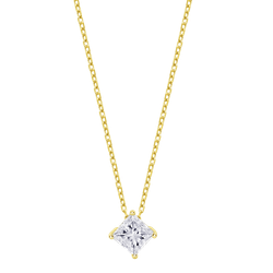 Colgante Plata Dorada Lotus LP3835-1/2 Circonita