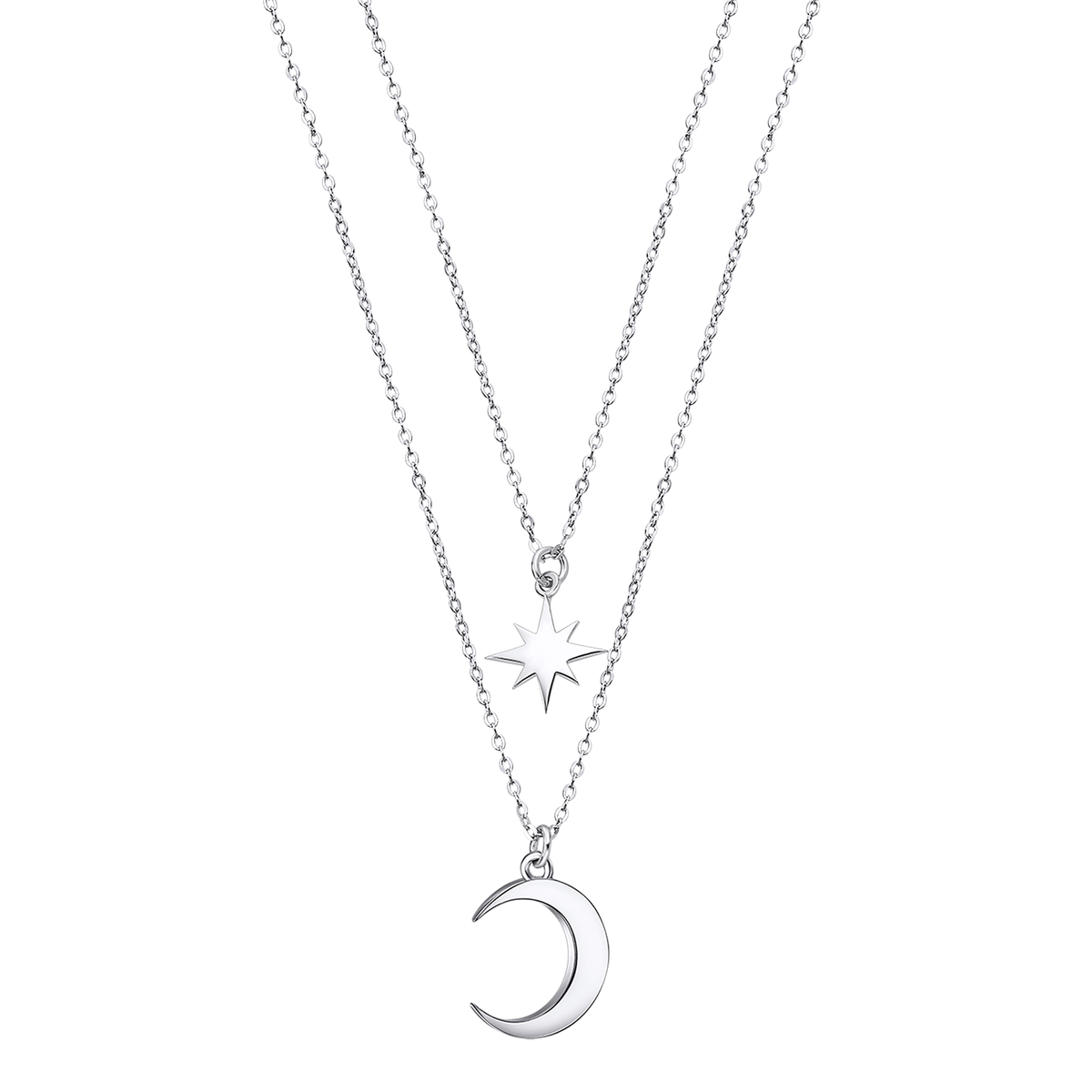 Colgante Plata Lotus LP3021-1/1 Luna - Estrella